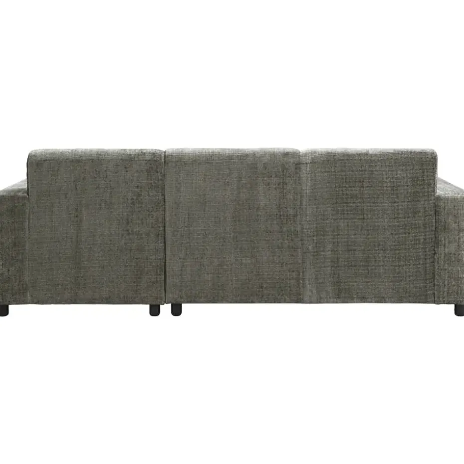 Bank Aberdeen met chaise longue rechts - Cremona - grijs