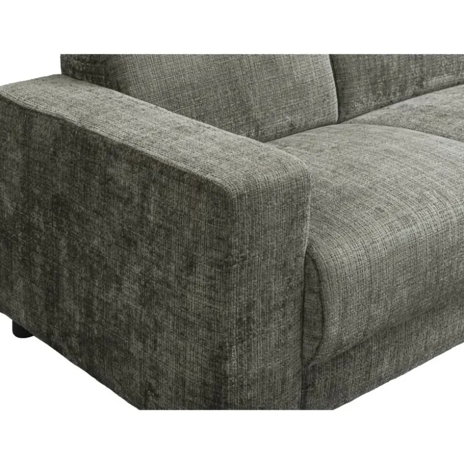 Bank Aberdeen met chaise longue rechts - Cremona - grijs