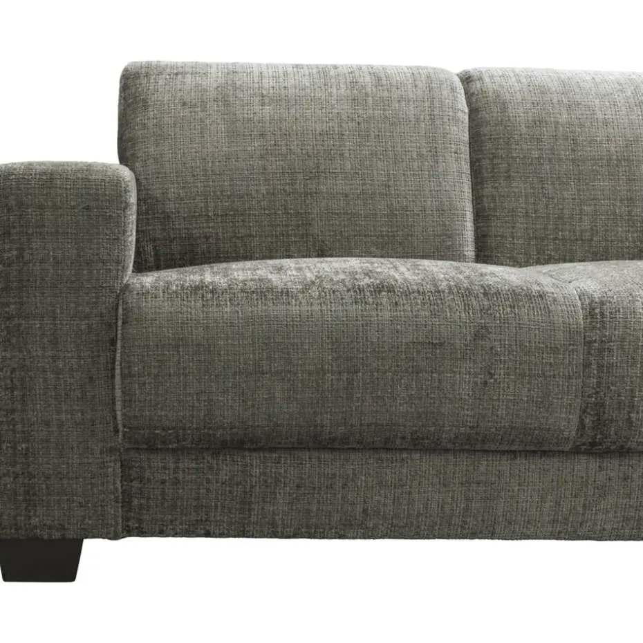 Bank Aberdeen met chaise longue rechts - Cremona - grijs