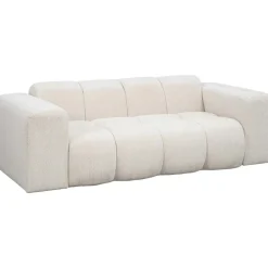 Bank Beau 2-zits - stof Raven - beige