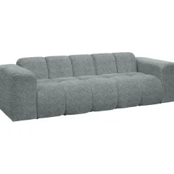 Bank Beau 3-zits - stof Raven - grijs