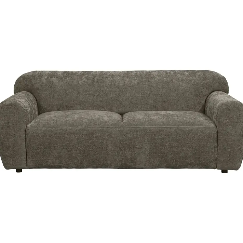 Bank Bibi 3-zits - stof Glory - mokka