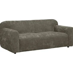 Bank Bibi 3-zits - stof Glory - mokka