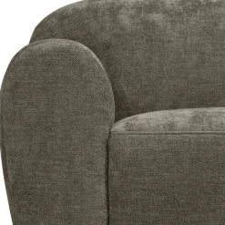 Bank Bibi 3-zits - stof Glory - mokka