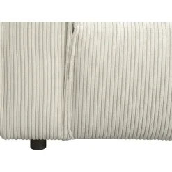 Bank Brooklyn met chaise longue rechts - Soop - crème