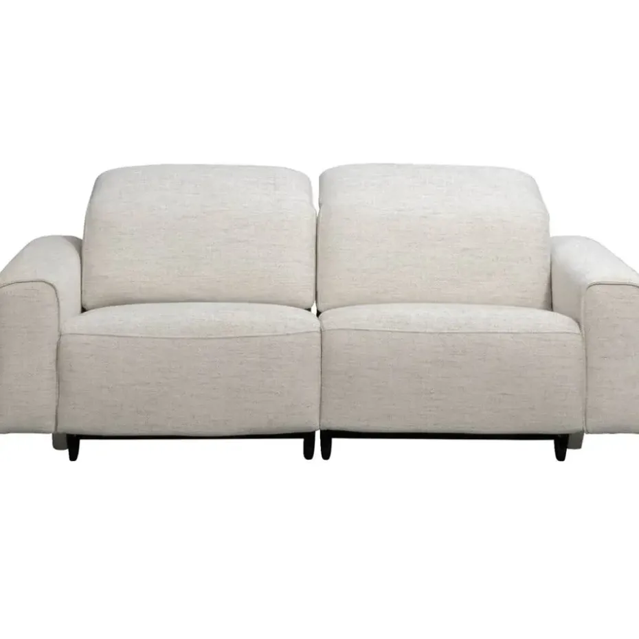 Bank Dave 3-zits - elektrisch verstelbaar - lichtgrijs