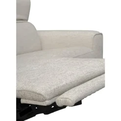 Bank Dave 3-zits - elektrisch verstelbaar - lichtgrijs