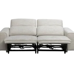 Bank Dave 3-zits - elektrisch verstelbaar - lichtgrijs