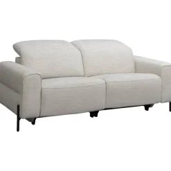 Bank Dave 3-zits - elektrisch verstelbaar - lichtgrijs