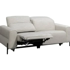 Bank Dave 3-zits - elektrisch verstelbaar - lichtgrijs