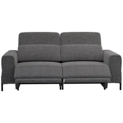 Bank Dave 3-zits - elektrisch verstelbaar - stof Chacha - grijs