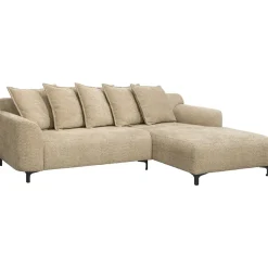 Bank Elsa met chaise longue rechts - taupe