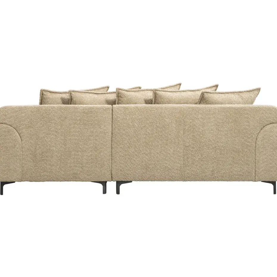 Bank Elsa met chaise longue rechts - taupe