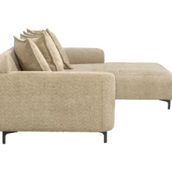 Bank Elsa met chaise longue rechts - taupe