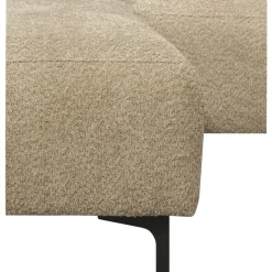 Bank Elsa met chaise longue links - stof Anthology - taupe