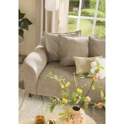 Bank Elsa met chaise longue links - stof Anthology - taupe