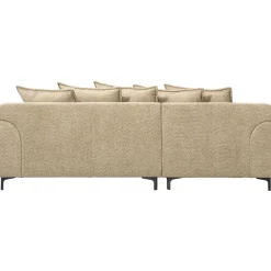 Bank Elsa met chaise longue links - stof Anthology - taupe
