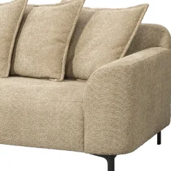 Bank Elsa met chaise longue links - stof Anthology - taupe