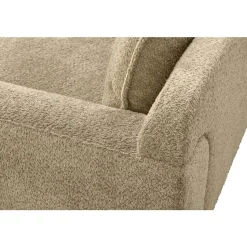 Bank Elsa met chaise longue links - stof Anthology - taupe