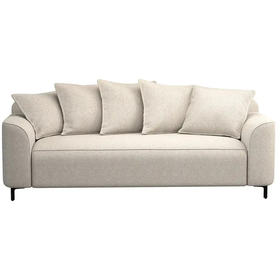 Bank Elsa 3-zits - stof Eden - beige