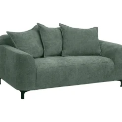 Bank Elsa 2-zits - stof Eden - vergrijsd groen