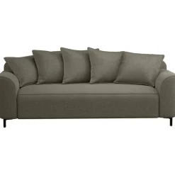 Bank Elsa 3-zits - stof Eden - mokka