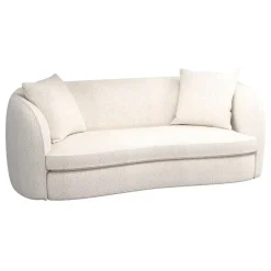 Bank Enzio 3,5-zits - stof Wales - crème