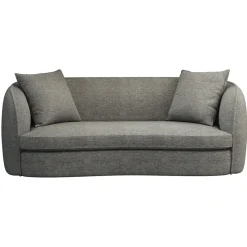 Bank Enzio 3,5-zits - stof Wandy - grijs