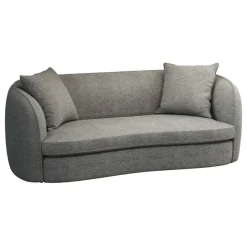 Bank Enzio 3,5-zits - stof Wandy - grijs