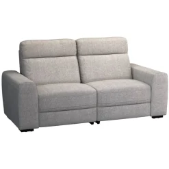 Bank James 3-zits - stof Belfast - grijs