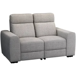 Bank James 2-zits - stof Belfast - grijs