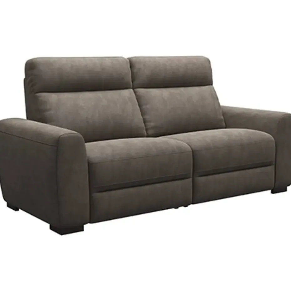 Bank James 3-zits - stof Billy Joe - grijs