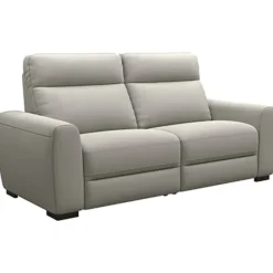 Bank James 3-zits - stof Gaucho - lichtgrijs