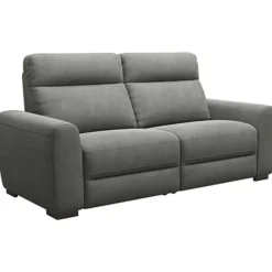 Bank James 3-zits - stof Gaucho - donkergrijs