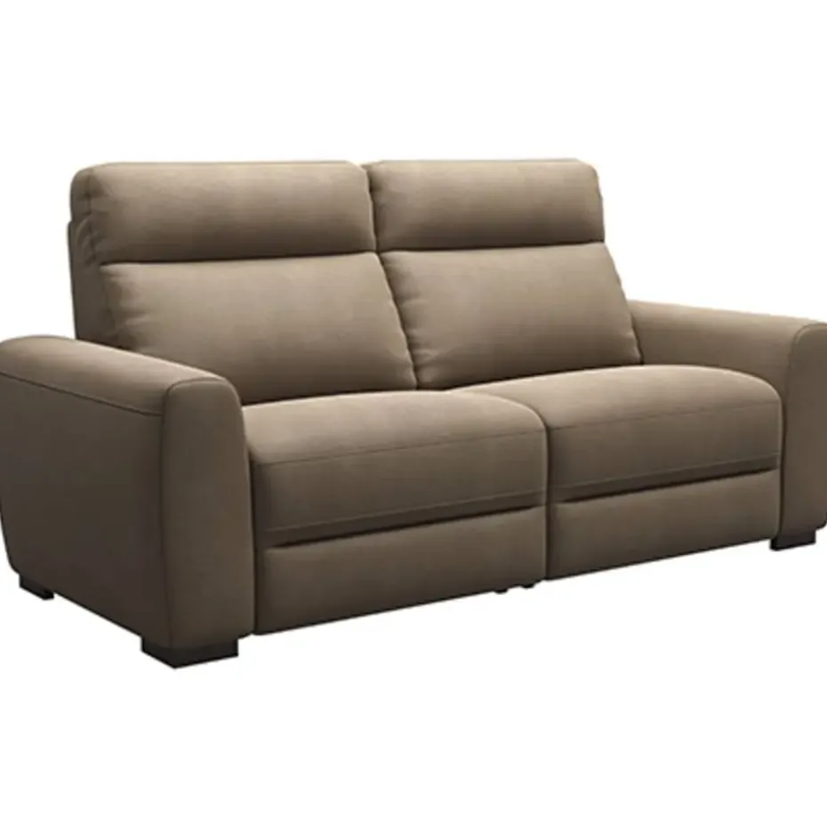 Bank James 3-zits - stof Gaucho - taupe