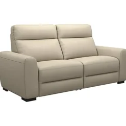 Bank James 3-zits - stof Melbourne - taupe