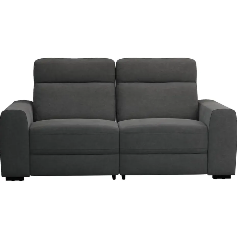 Bank James 3-zits - stof Supple - antraciet