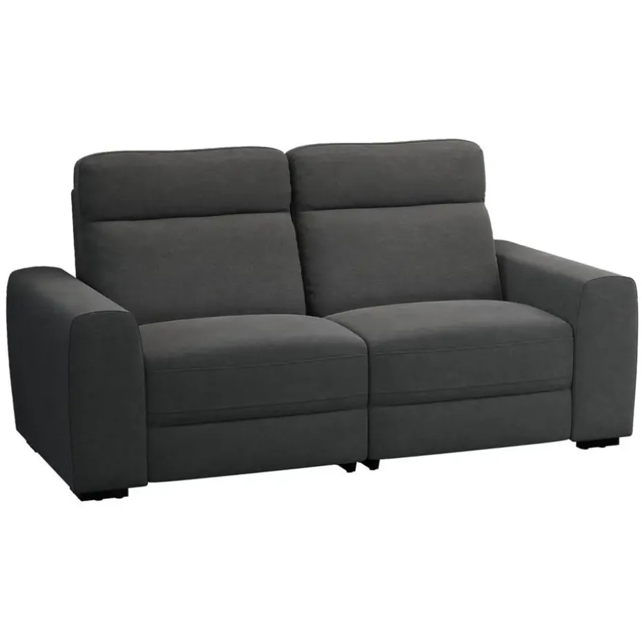 Bank James 3-zits - stof Supple - antraciet