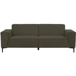 Bank Romy 3-zits - stof Curio - groen