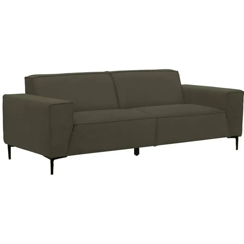 Bank Romy 3-zits - stof Curio - groen