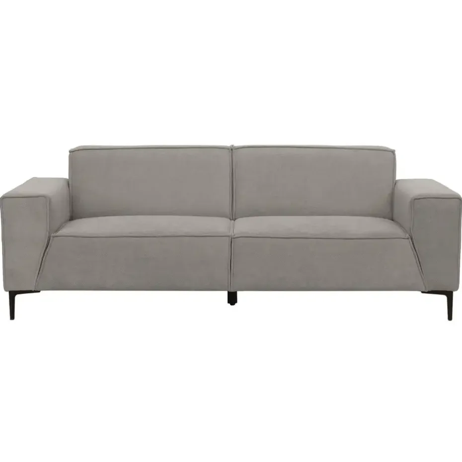 Bank Romy 3-zits - stof Curio - grijs