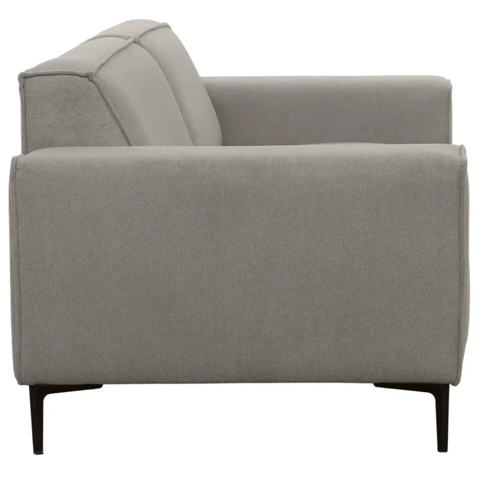 Bank Romy 3-zits - stof Curio - grijs
