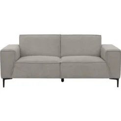 Bank Romy 2-zits - stof Curio - grijs