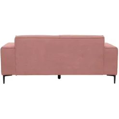 Bank Romy 2-zits - stof Curio - roze