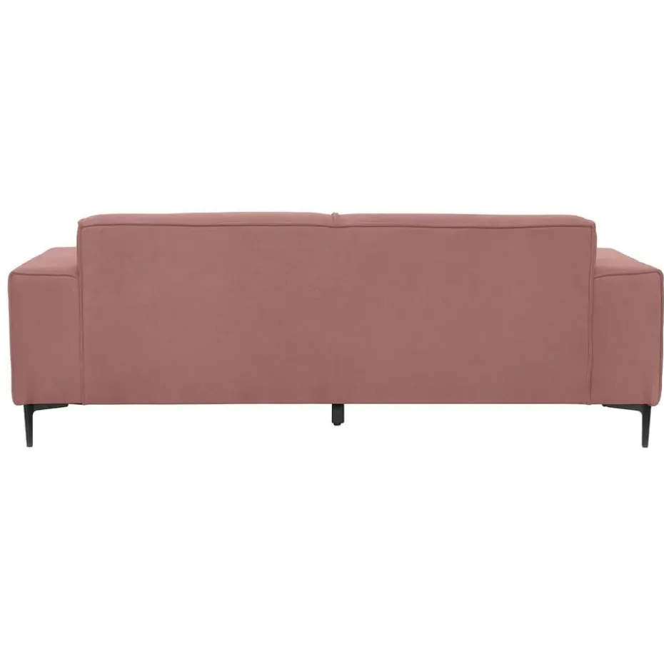 Bank Romy 3-zits - stof Curio - roze