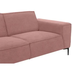 Bank Romy 3-zits - stof Curio - roze