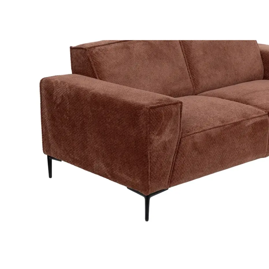 Bank Romy 3-zits - stof Egon - terra