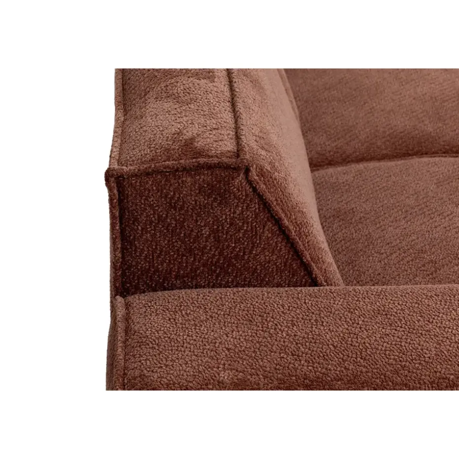 Bank Romy 3-zits - stof Egon - terra