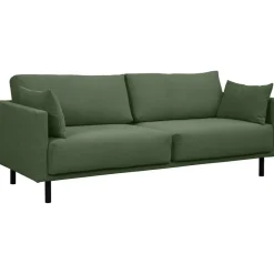 Bank Siem 3-zits - ribstof Fjord - groen