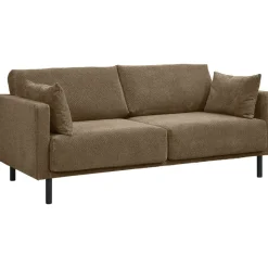 Bank Siem 2,5-zits - stof Egon - bruin